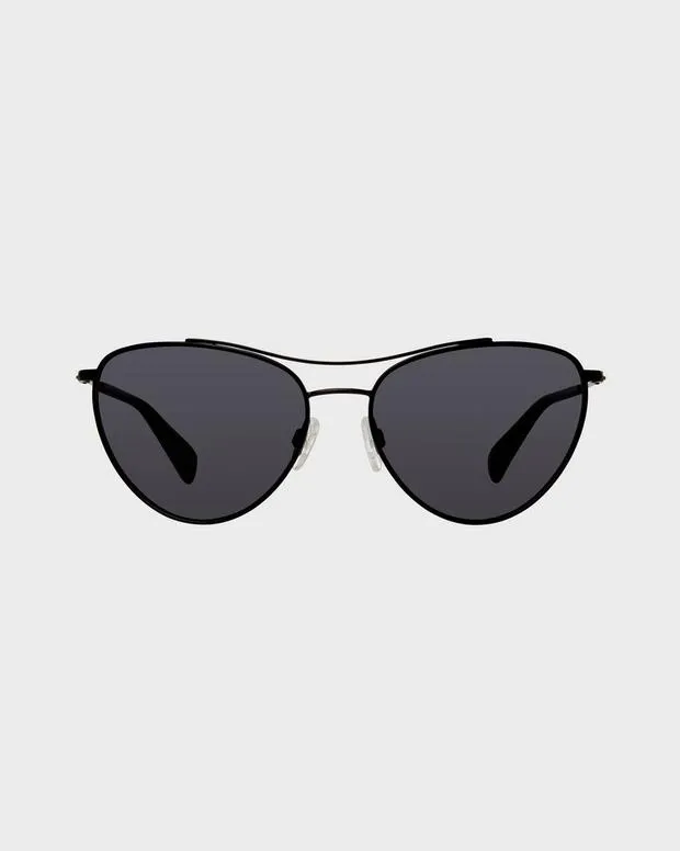 Women Sunglasses Rag and Bone Clare Matte Black