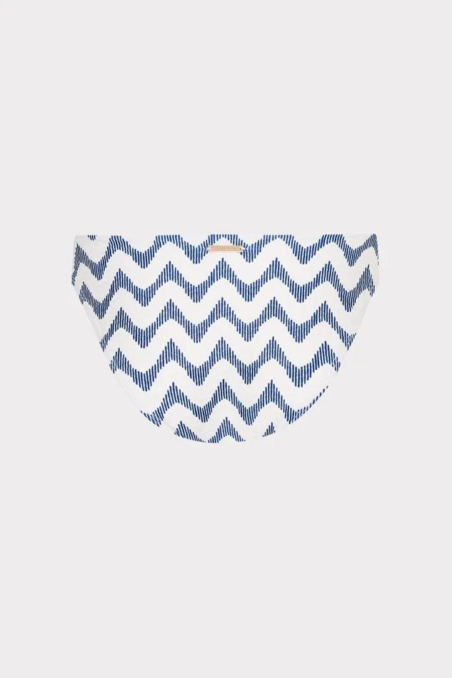 Women Swim and Coverups Milly Margot Barcelona Chevron Bikini Bottom Whiteblue Women Swim and Coverups Milly Margot Barcelona Chevron Bikini Bottom Whiteblue