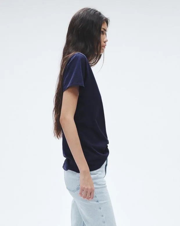 Women TShirts Rag and Bone The Slub Vee Salute