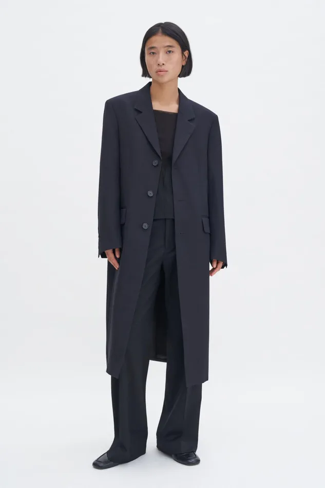 Women Tailored Blazer Coat Black Filippa K Blazers