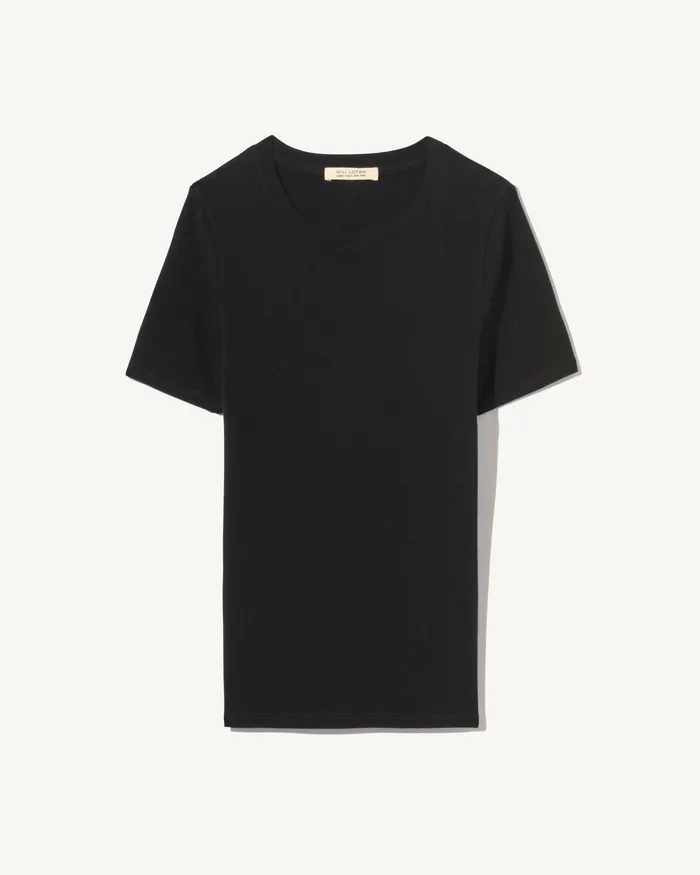 Women Tees Nili Lotan ELIN TEE Black