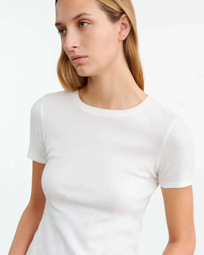 Women Tees Nili Lotan ELIN TEE Black