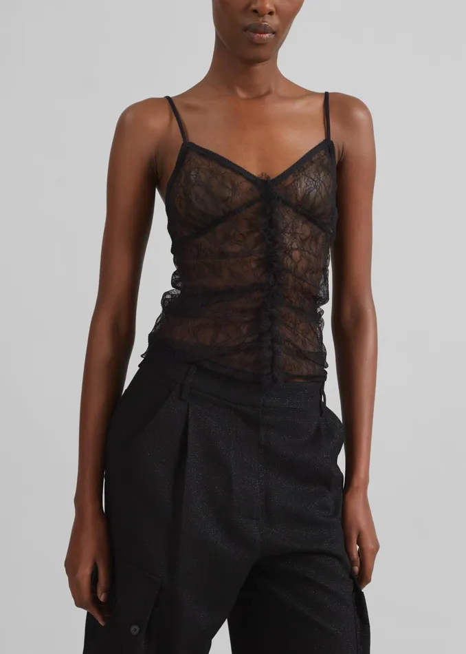 Women The Garment Dream Top 8211 Black The Frankie Shop Tops