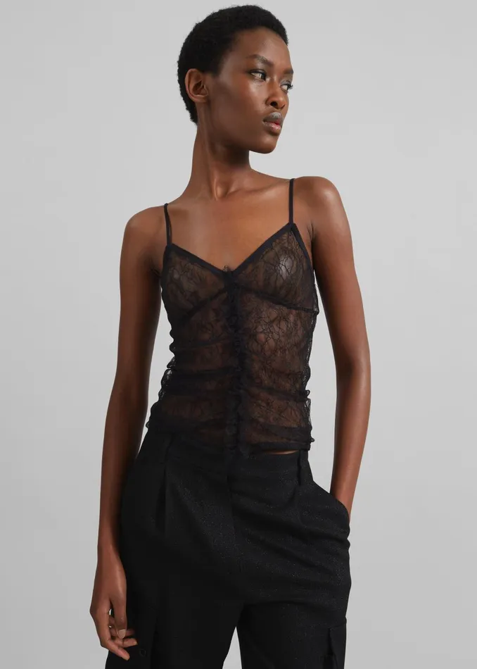 Women The Garment Dream Top 8211 Black The Frankie Shop Tops