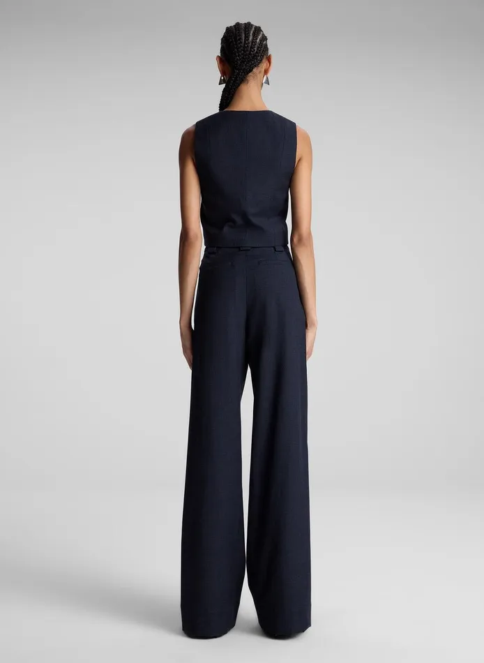 Women Tommy II Plaid Pant Navyblack ALC Bottoms
