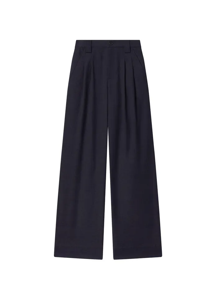 Women Tommy II Plaid Pant Navyblack ALC Bottoms