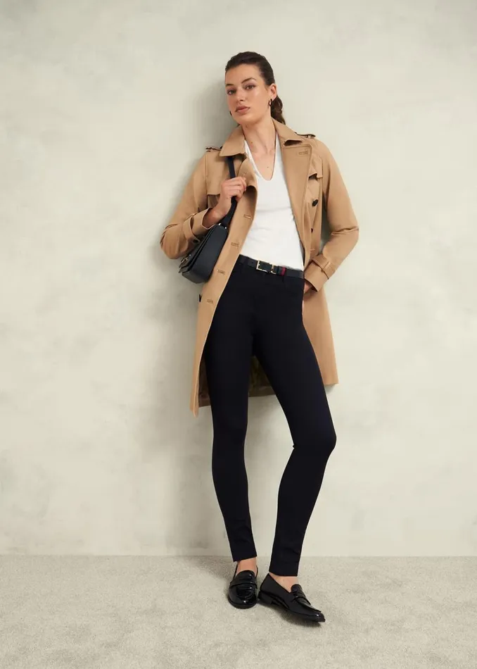 Women Tops Hobbs Aimee Double Fronted Top Ivory