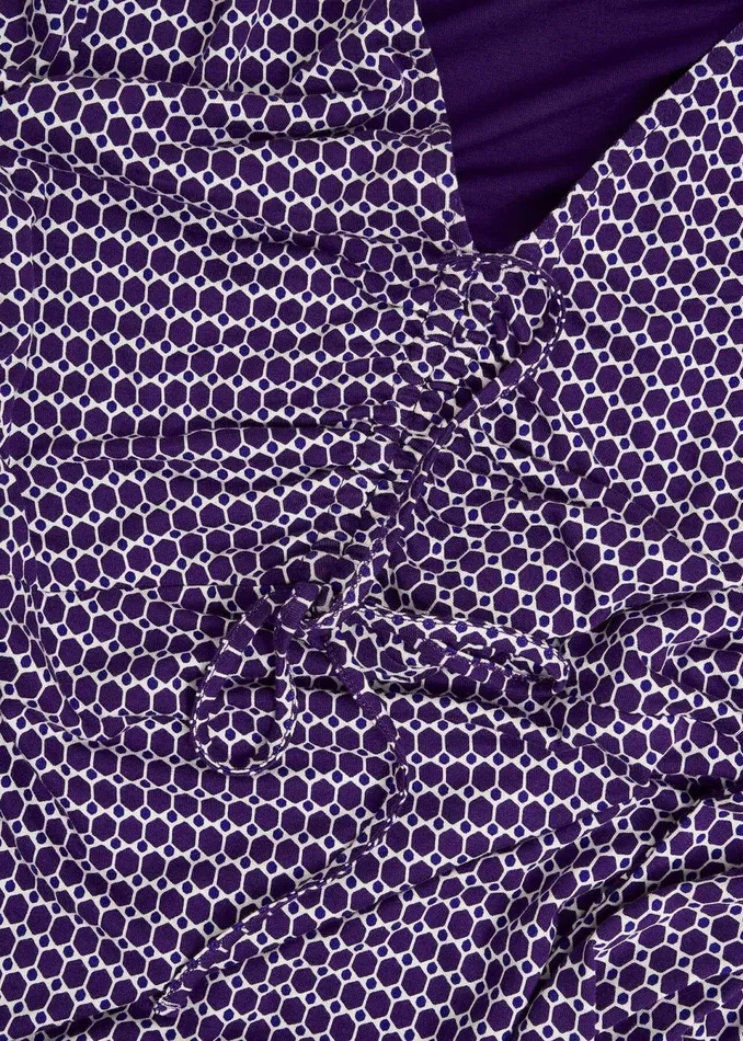 Women Tops Hobbs Simmy Printed Top Purple Multi