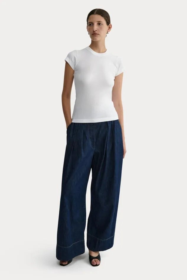 Women Tops Rachel Comey Bloom Tee White Women Tops Rachel Comey Bloom Tee White