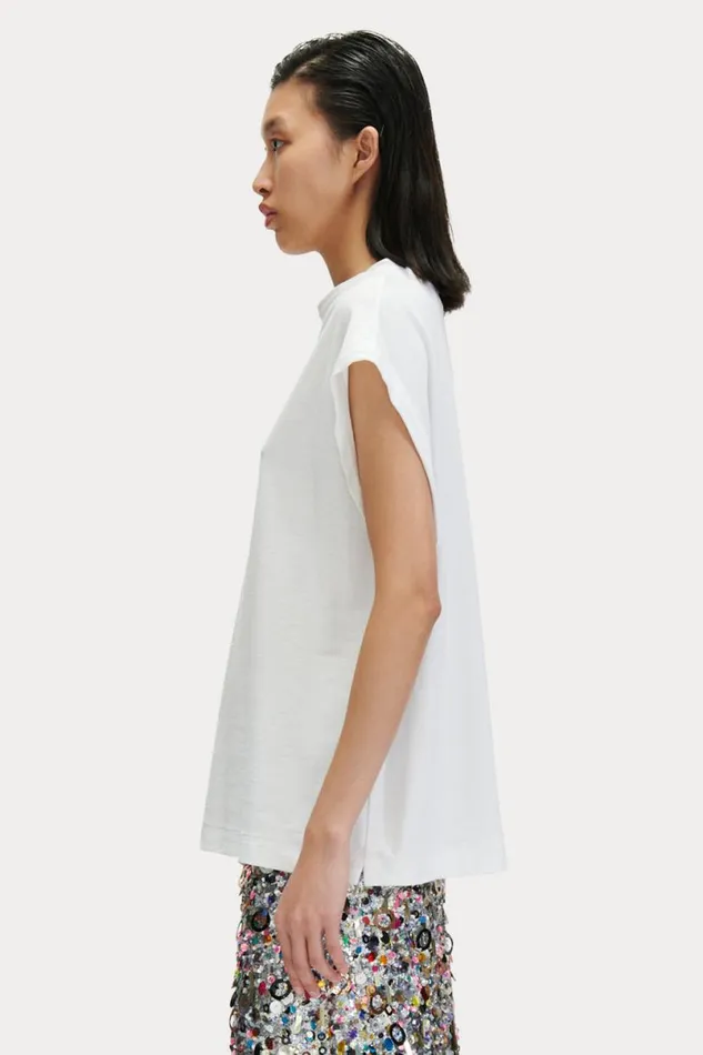 Women Tops Rachel Comey Bloom Tee White Women Tops Rachel Comey Bloom Tee White