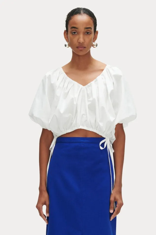 Women Tops Rachel Comey Shapley Top White Women Tops Rachel Comey Shapley Top White