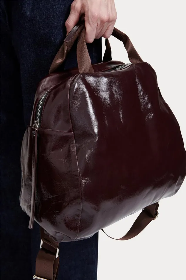 Women Totes Rachel Comey Lynnbrook Backpack Cherry Women Totes Rachel Comey Lynnbrook Backpack Cherry