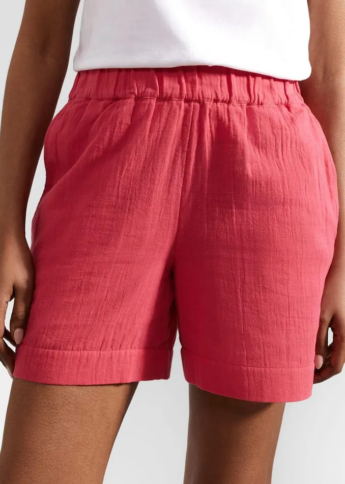 Women Trousers Hobbs Allie Shorts Wild Berry Pink