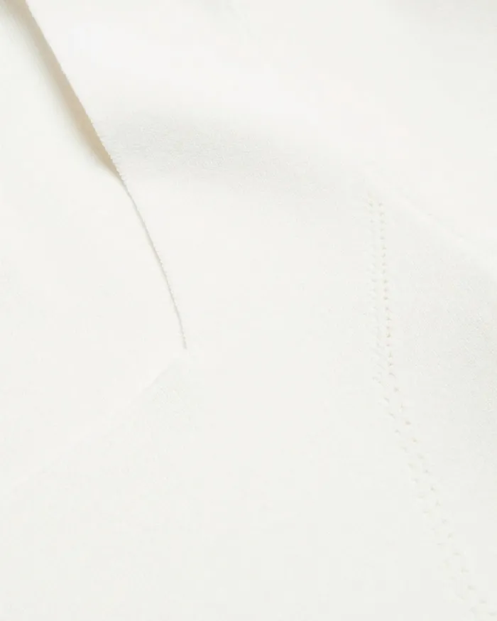 Women VALLRYY 8211 Square Neck Fitted Knit Top Ivory Ted Baker Tops and Blouses Women VALLRYY 8211 Square Neck Fitted Knit Top Ivory Ted Baker Tops and Blouses