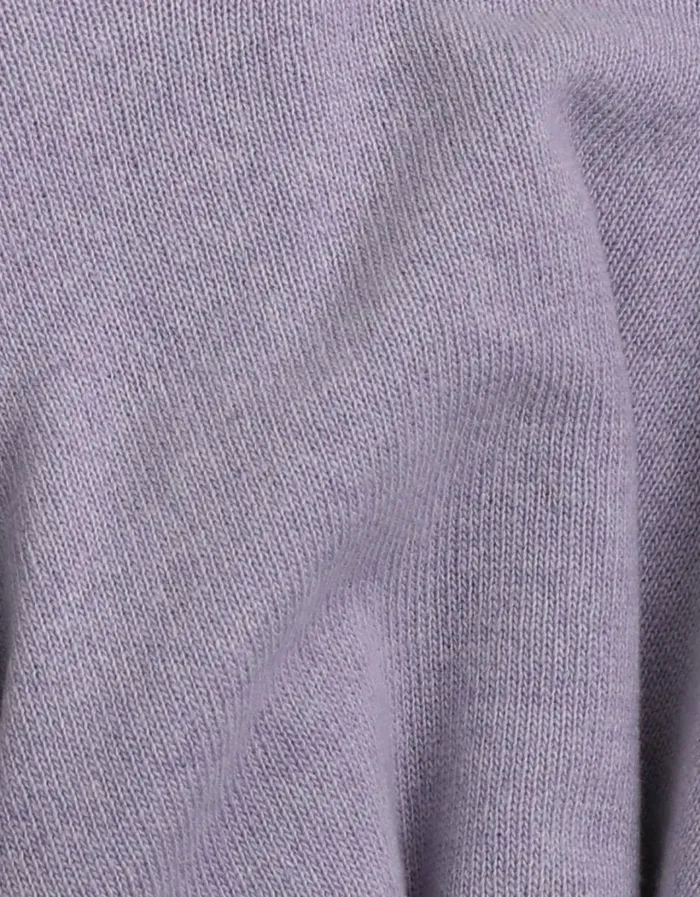 Women Women Classic Merino Wool Crew Purple Haze Colorful Standard Knit Sweaters