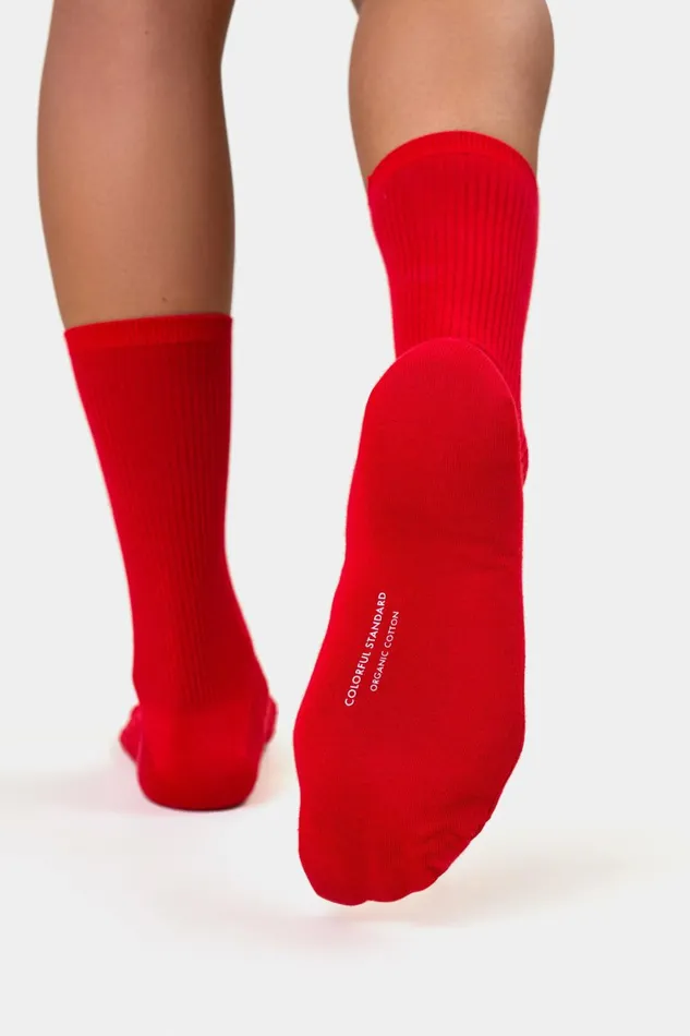 Women Women Classic Organic Sock Soft Lavender Colorful Standard Socks