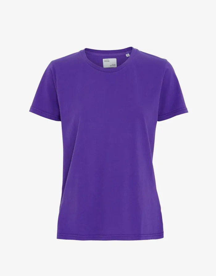 Women Women Light Organic Tee Ultra Violet Colorful Standard TShirts