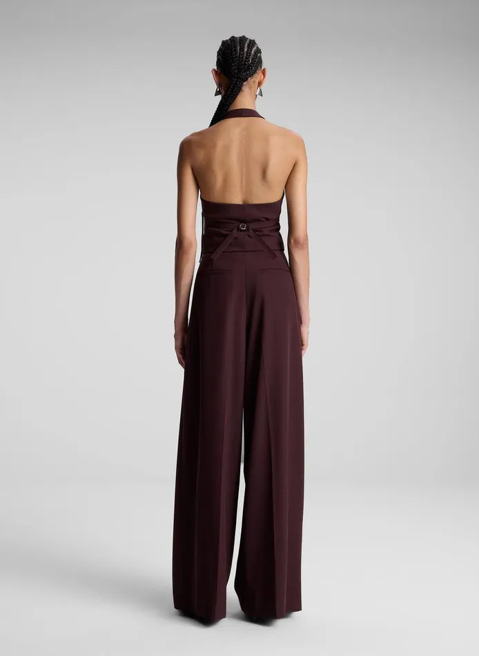 Women Woodson II Tailored Vest Chocolate Plum ALC Jackets and Coats