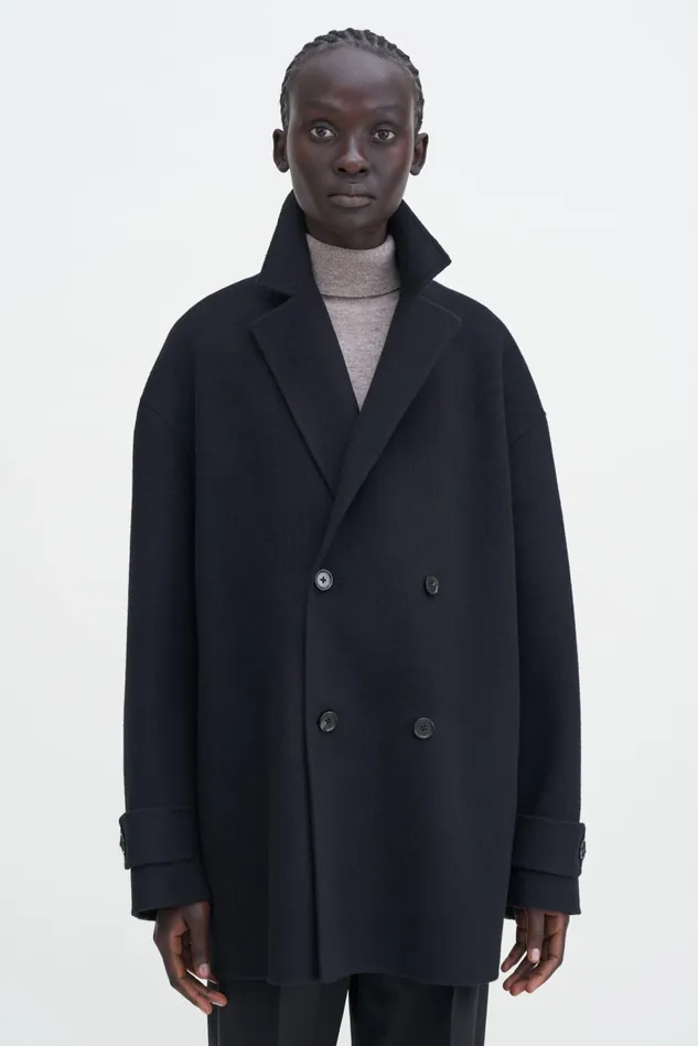 Women Wool Cashmere Jacket Black Filippa K Outerwear