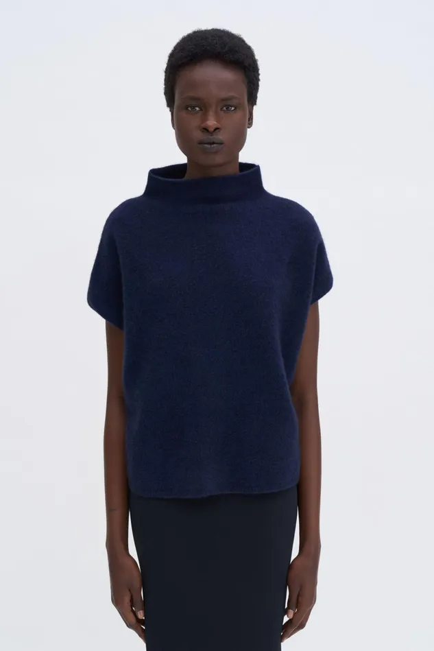 Women Ximena Sweater Navy Filippa K Knitwear