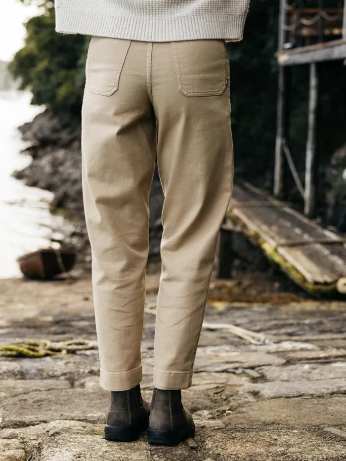 Women Yarrel Canvas Trouser Flint Finisterre Trousers and Leggings