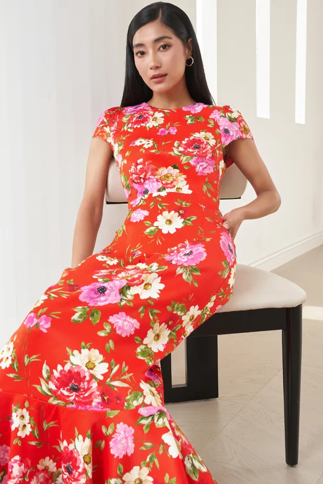 Women YUMI KIM Dresses ANNIE DRESS Lunar Magic Red