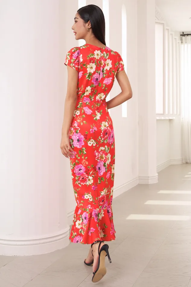 Women YUMI KIM Dresses ANNIE DRESS Lunar Magic Red