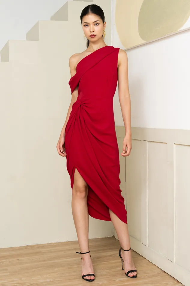 Women YUMI KIM Dresses CHARISSE DRESS Red Wine