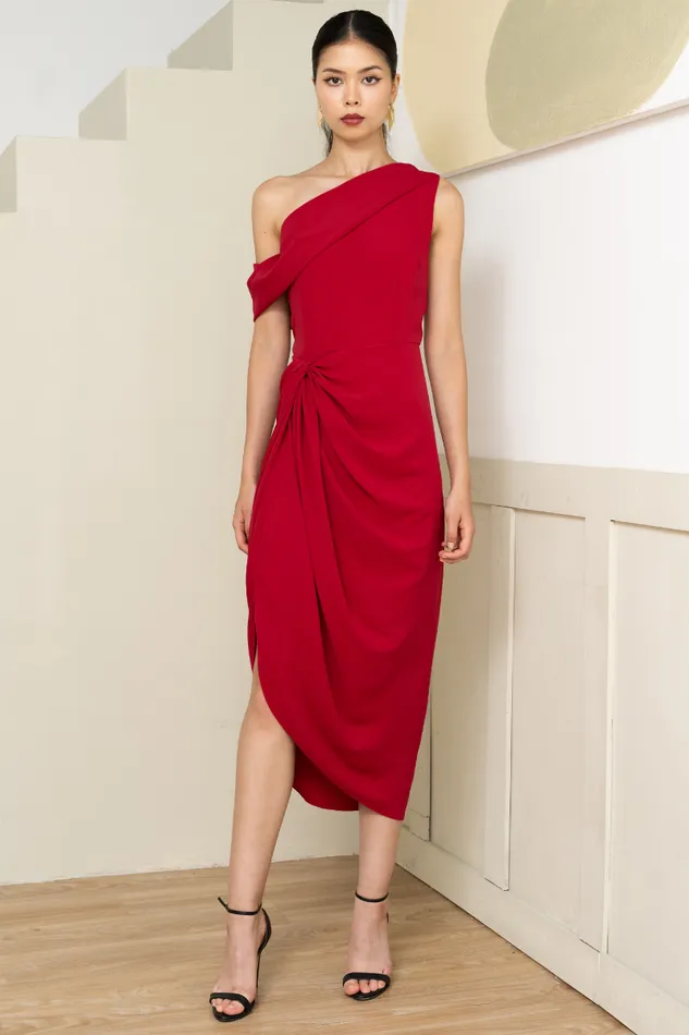 Women YUMI KIM Dresses CHARISSE DRESS Red Wine