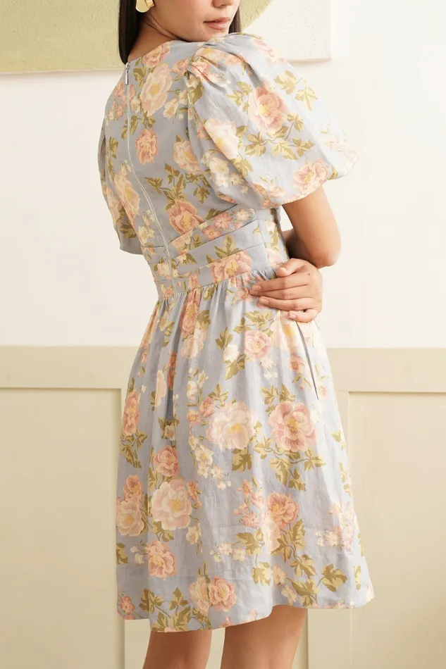Women YUMI KIM Dresses GAYLE LINEN DRESS Mellow Brook Crystal