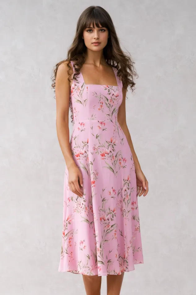 Women YUMI KIM Dresses TULUM DRESS Heartwood Pink
