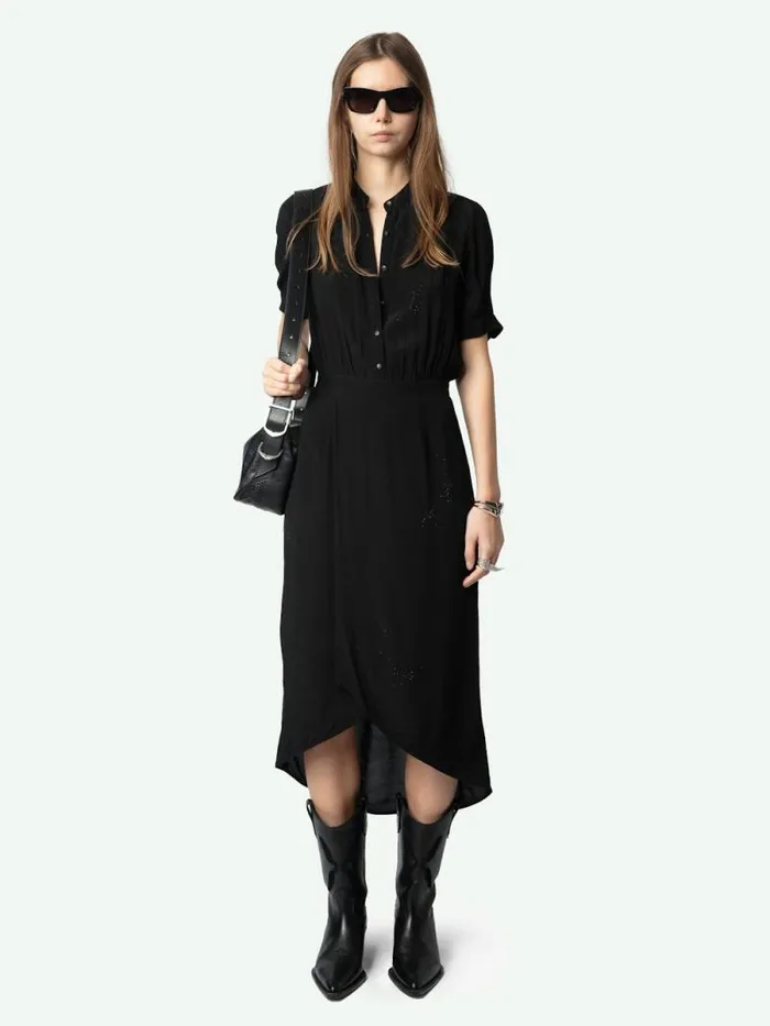 Women Zadig and Voltaire Dresses and Skirts Rimaz Dress Black