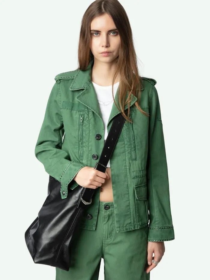 Women Zadig and Voltaire Jackets and Coats Klimi Parka Coriander Women Zadig and Voltaire Jackets and Coats Klimi Parka Coriander