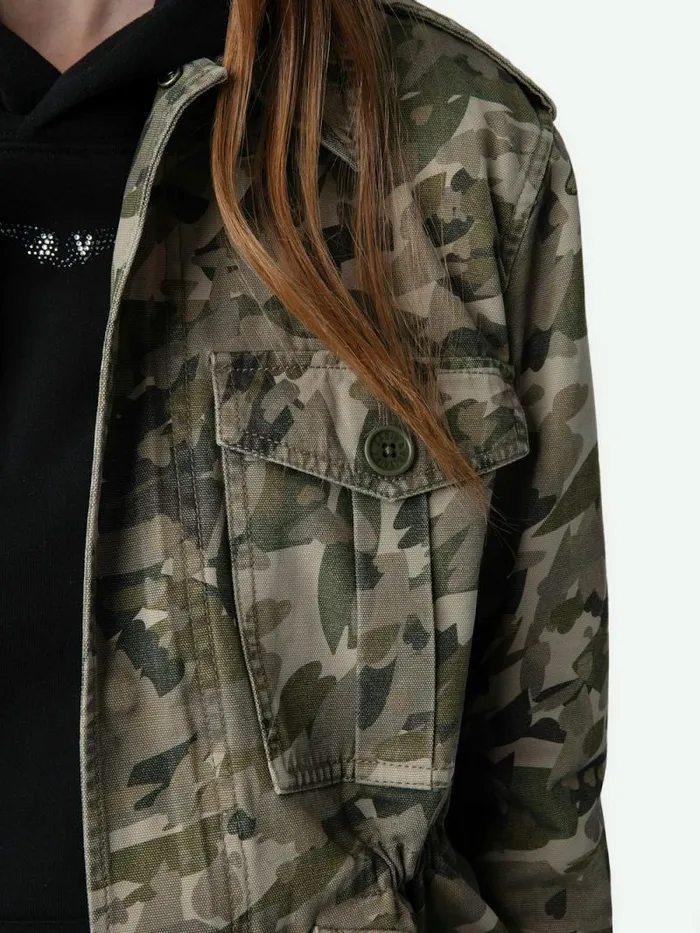 Women Zadig and Voltaire Jackets and Coats Krisa Parka Grass Women Zadig and Voltaire Jackets and Coats Krisa Parka Grass