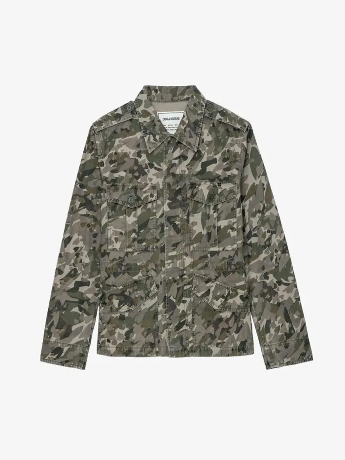Women Zadig and Voltaire Jackets and Coats Krisa Parka Grass Women Zadig and Voltaire Jackets and Coats Krisa Parka Grass