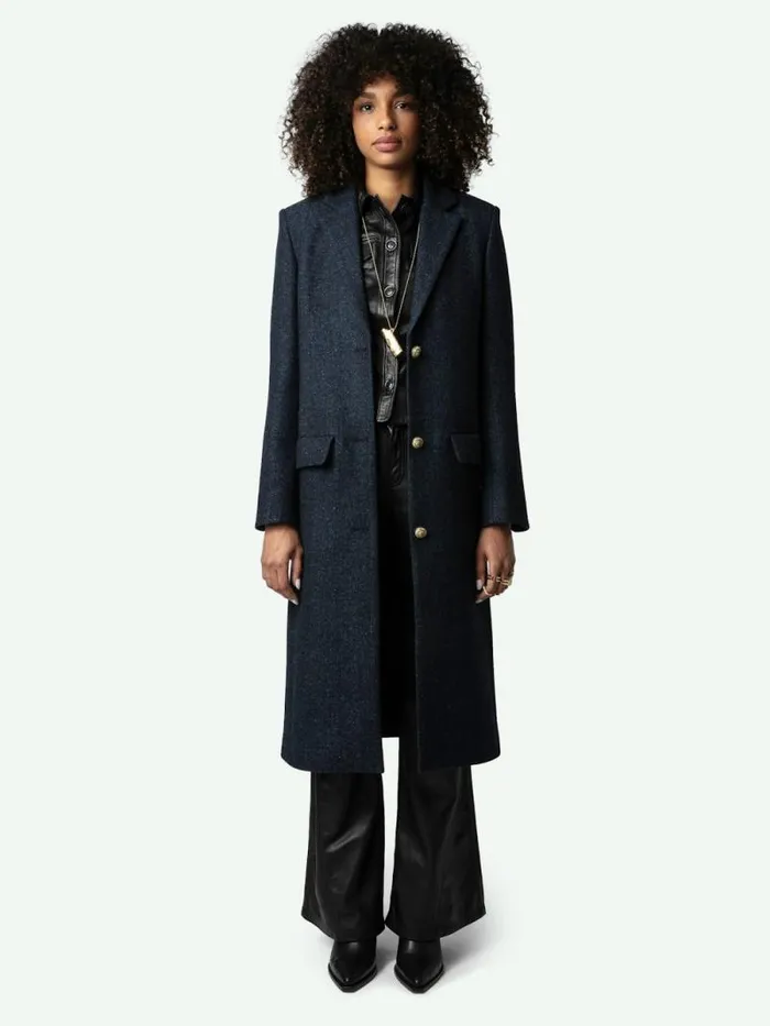 Women Zadig and Voltaire Jackets and Coats Mio Coat Underground