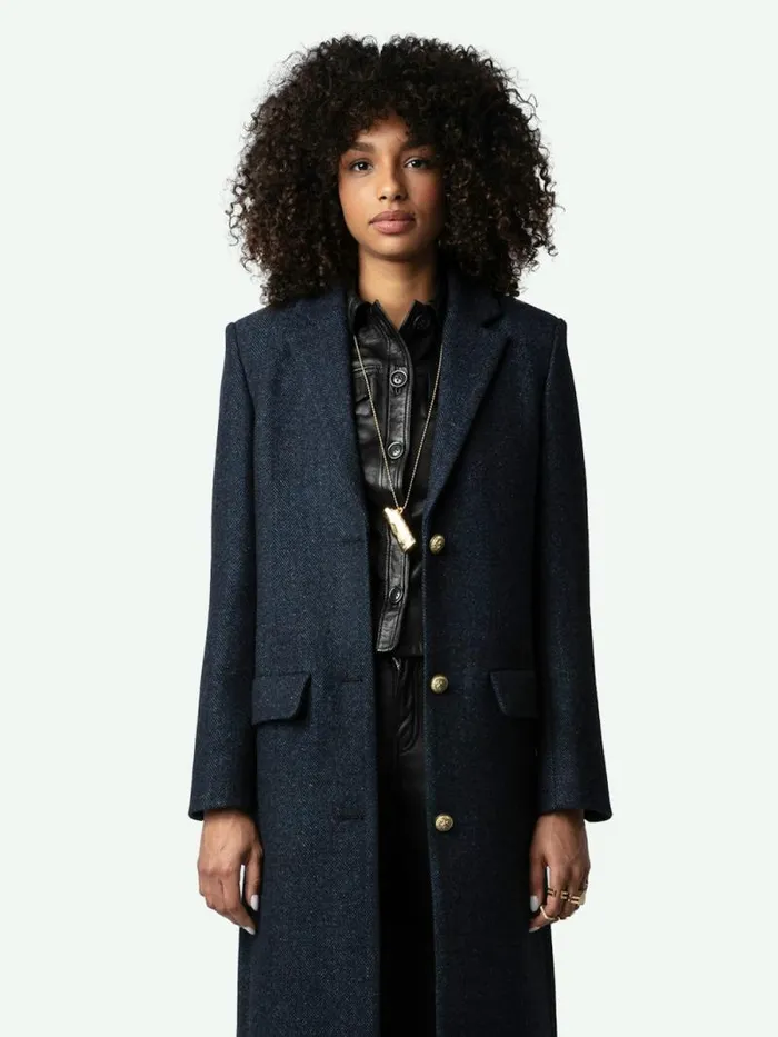 Women Zadig and Voltaire Jackets and Coats Mio Coat Underground