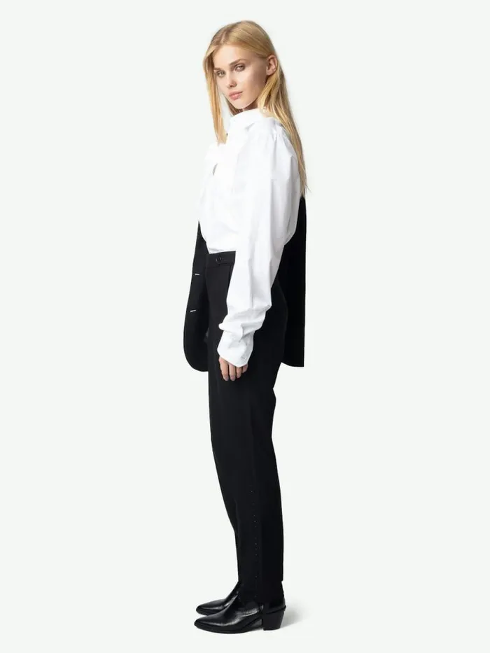 Women Zadig and Voltaire Pants and Shorts Panny Pants Black