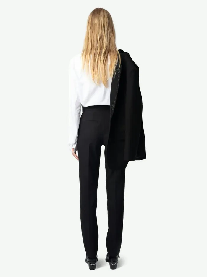 Women Zadig and Voltaire Pants and Shorts Panny Pants Black