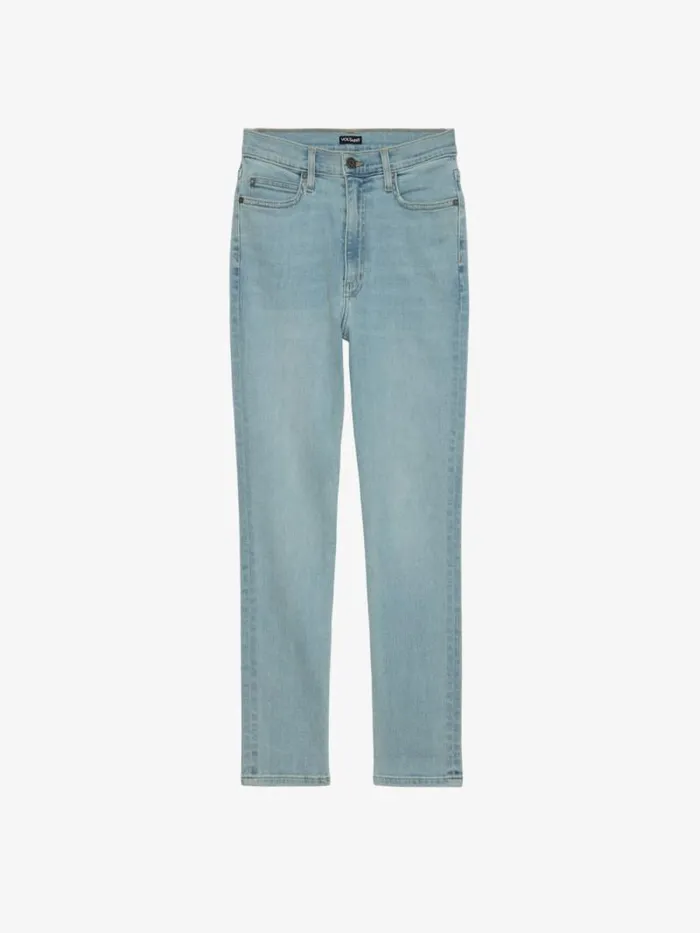 Women Zadig and Voltaire Pants and Shorts Tina Cropped Skinny Jeans Light Wash