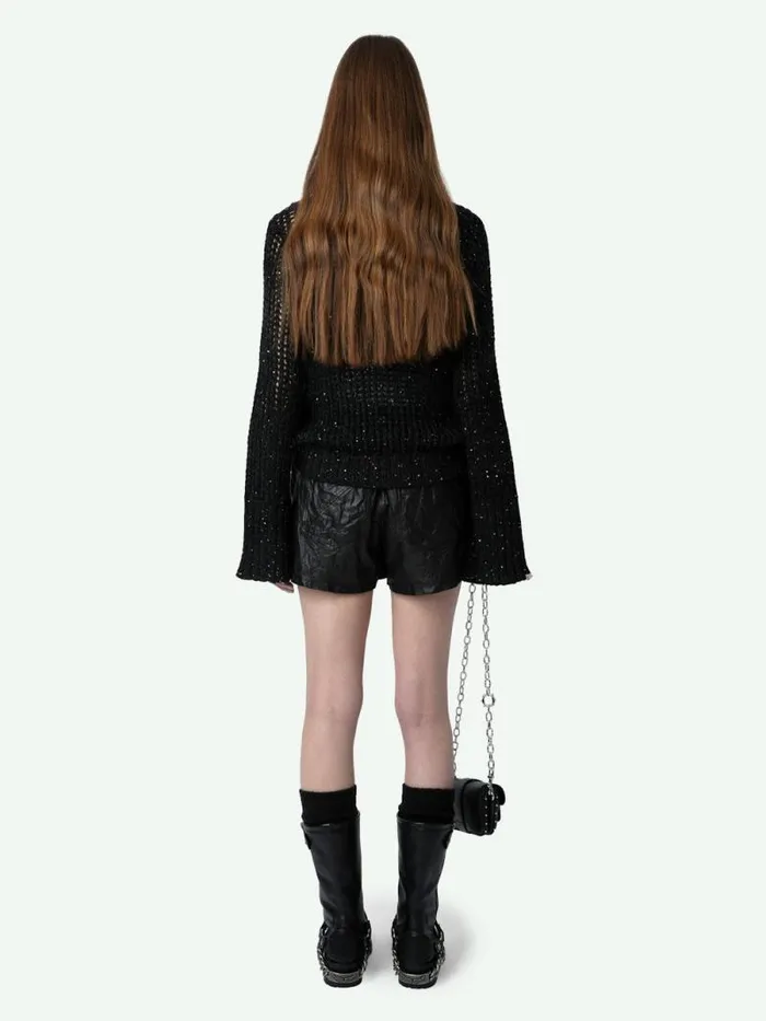 Women Zadig and Voltaire Sweaters and Cardigans Halty Sweater Black Women Zadig and Voltaire Sweaters and Cardigans Halty Sweater Black