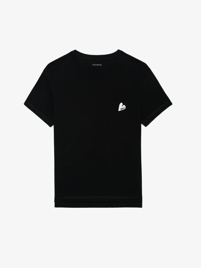 Women Zadig and Voltaire TShirts Marta Tshirt Black