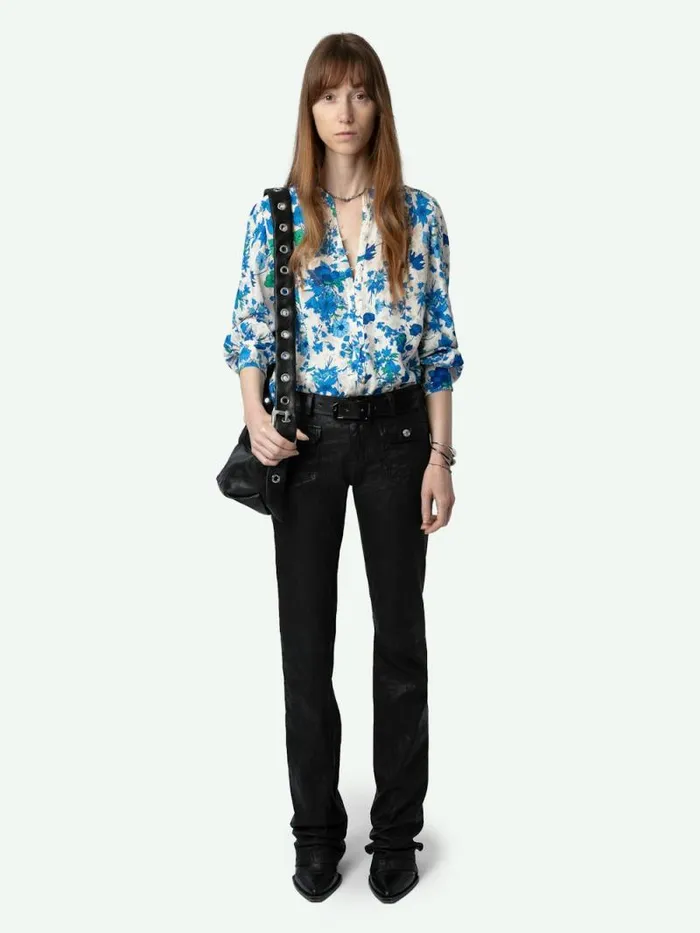 Women Zadig and Voltaire Tops and Shirts Twina Blouse Ecru