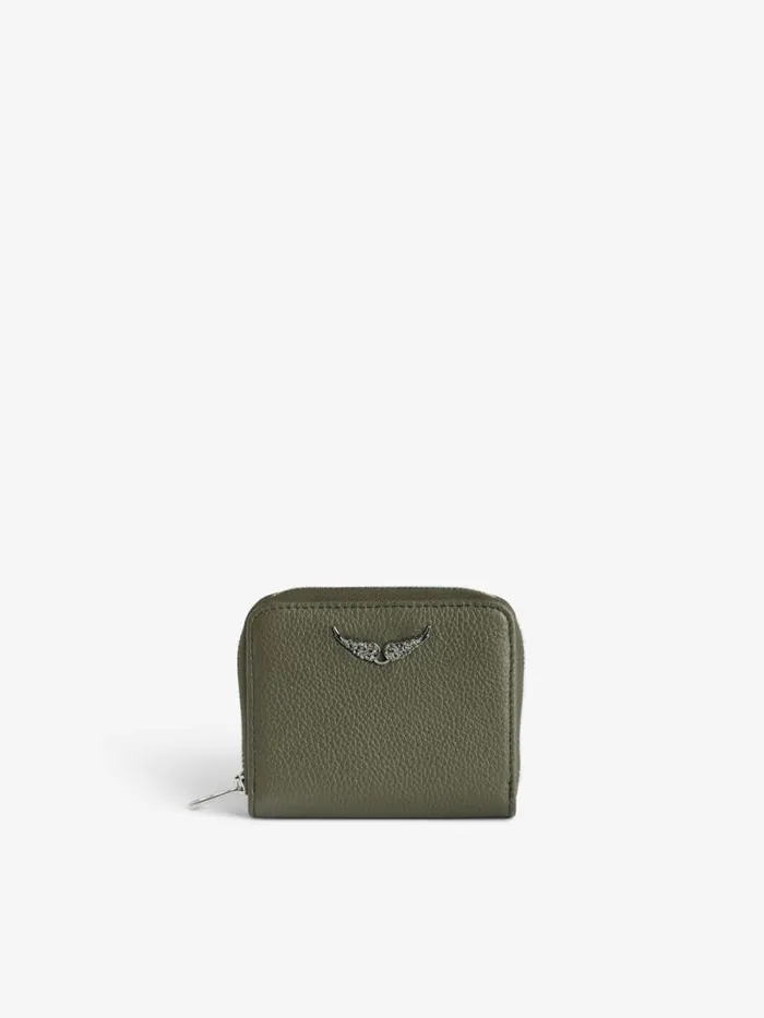 Women Zadig and Voltaire Wallets and Leather Goods Mini ZV Purse Record