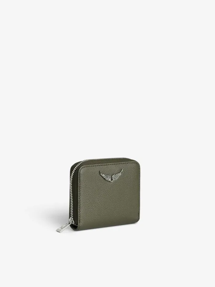 Women Zadig and Voltaire Wallets and Leather Goods Mini ZV Purse Record