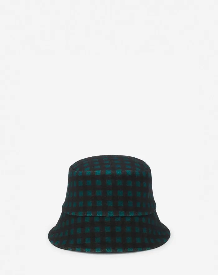 Wool Bucket Hat Blackdragon Men Lanvin Hats