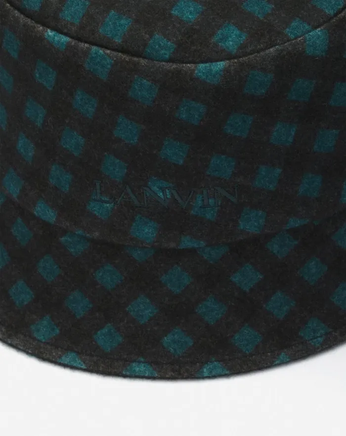 Wool Bucket Hat Blackdragon Men Lanvin Hats Wool Bucket Hat Blackdragon Men Lanvin Hats