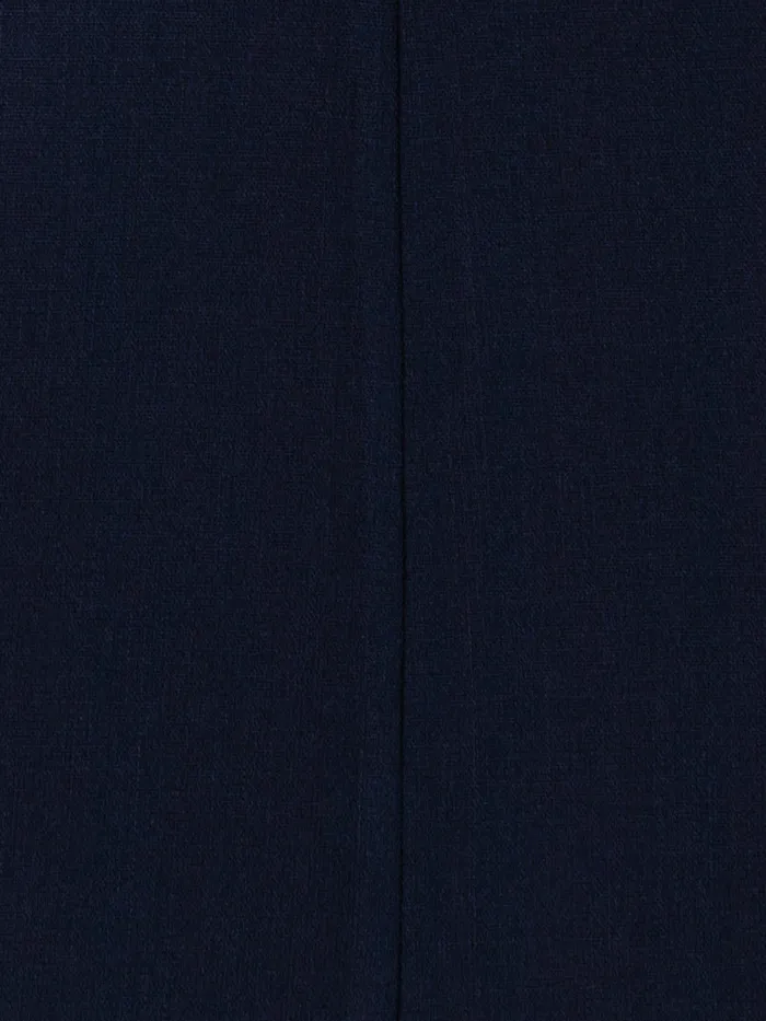 Wool Stretch DoubleFace Long Jacket Navy Women Akris Jackets