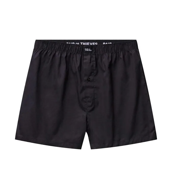 Woven Boxers Dark Teal Underwear 2 Pack Men Pair Of Thieves Boxers