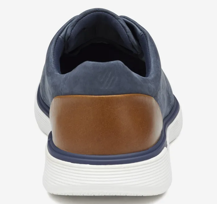 XC4 Prentiss 2 Plain Toe Navy Waterproof Tumbled Nubuck Shoes Johnston and Murphy Men